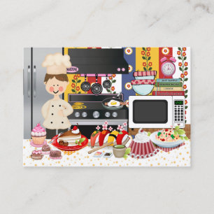 The Happy Chef / Caterer - SRF 名刺