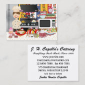 The Happy Chef / Caterer - SRF 名刺 (正面/裏面)