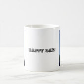 (The Happy Day Pig) - Mugs コーヒーマグカップ (中央)