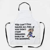 The Happy Drinker エプロン (正面)