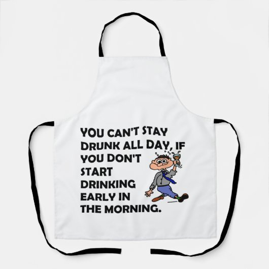 The Happy Drinker エプロン (正面)