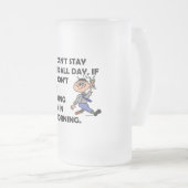 The Happy Drinker フロストグラスビールジョッキ (正面右)