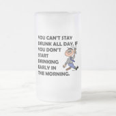 The Happy Drinker フロストグラスビールジョッキ (中央)