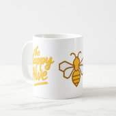the happy hive コーヒーマグカップ (正面左)