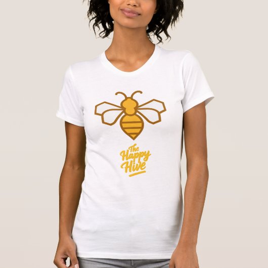 the happy hive tシャツ (正面)