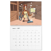 The Happy Horse – 2026 Calendar of Joy カレンダー (3月 2027)