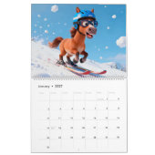The Happy Horse – 2026 Calendar of Joy カレンダー (1月 2027)