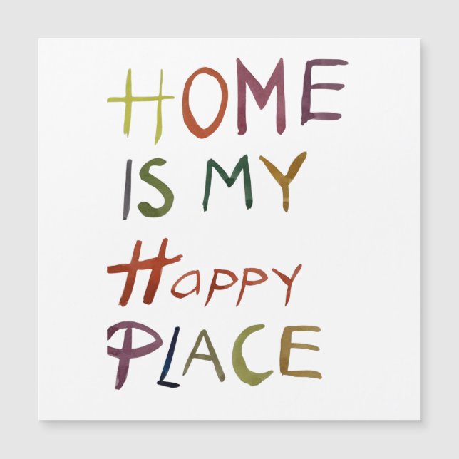 The Happy Introvert “Home Is My Happy Place” (正面)