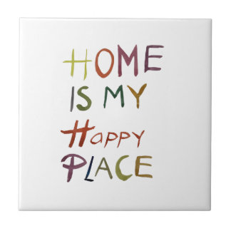The Happy Introvert “Home Is My Happy Place” タイル