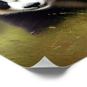 The Happy Panda Digital Art ポスター (角)