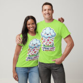 The Happy Rain Cloud StickerT-Shirt Tシャツ (ユニセックス)