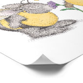 The HappyHoppers® Wall Art ポスター (角)