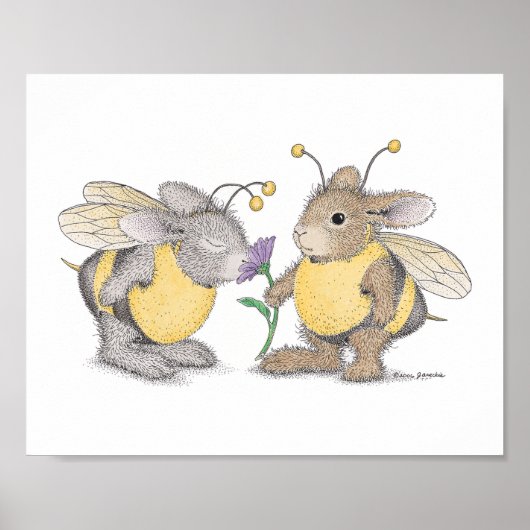 The HappyHoppers® Wall Art ポスター (正面)