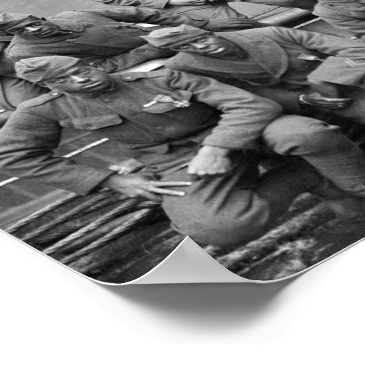 The Harlem Hellfighters - WW1 1919 ポスター (角)