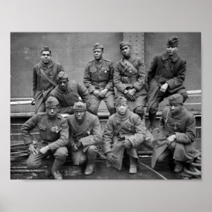 The Harlem Hellfighters - WW1 1919 ポスター
