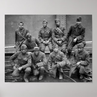 The Harlem Hellfighters - WW1 1919 ポスター