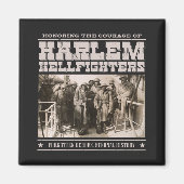 The Harlem Hellfighters - WW1 Tribute マグネット (正面)