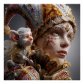 "The Harlequin Monkey with Magic Wings ポスター (正面)
