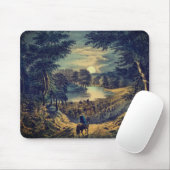 The Harvest Moon, Currier & Ives: マウスパッド (マウス)