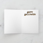 The Harvest Moon Scarecrow Dance On Halloween カード (内部)