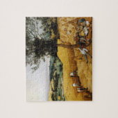 The Harvesters by Pieter Bruegel the Elder 1565 ジグソーパズル (縦)