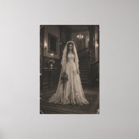 The Haunted Bride キャンバスプリント (正面)
