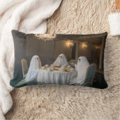 The Haunted Tea Party ランバークッション (ブランケット)