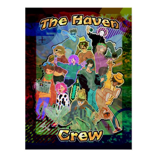 The Haven Crew Poster ポスター (正面)