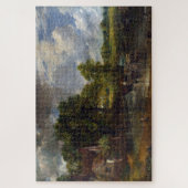 The Hay Wain (1821) by John巡査 ジグソーパズル (縦)