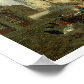 The Haymarket, Norwich, 1825 (パネル油) ポスター (角)