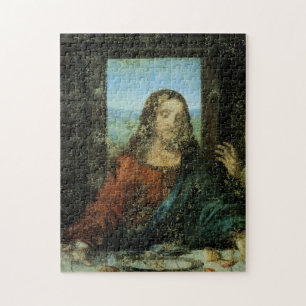 The Head of Christ by Leonardo Da Vinci ジグソーパズル