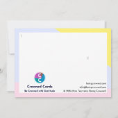 The Healthcare Assistant expands サンキューカード (裏面)