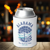 The Heart of Dixie – Alabama Camellia & Tree  缶クーラー