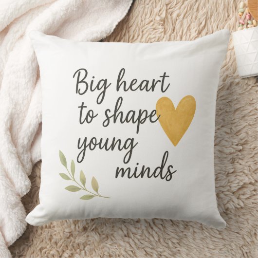 The heart of teaching  クッション (ブランケット)