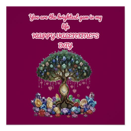 The Heart of the Gem Tree: A Romantic Valentine's  ポスター (正面)
