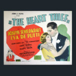 'The Heart Thief' Vintage Classic Movie Poster ポスター<br><div class="desc">This gorgeous poster from Hollywood's Golden Era advertises a motion picture titled 'The Heart Thief'. This great graphic features embracing lovers,  a cupid,  a geometric heart,  and some lovely curved text.</div>
