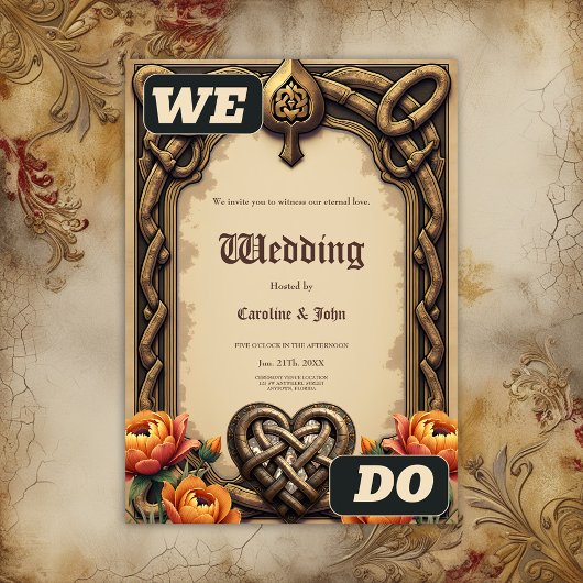 The heartbeat of the ancient gods 招待状