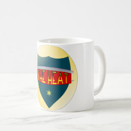 THE HEAT – バッジマはっきりしたグとレトロスターパワー コーヒーマグカップ