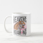 The Heavens Are Roaring, Psalm 19_1 Bible Verse  コーヒーマグカップ (左)