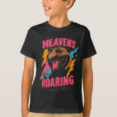 The Heavens Are Roaring Psalm 19_1, Retro Tiger Gr Tシャツ (正面)