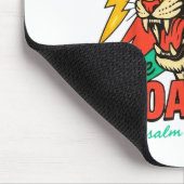 The Heavens Are Roaring Psalm 19_1 Tiger Christian マウスパッド (コーナー)