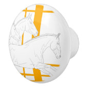 The Herd Horses Ceramic Knob セラミックノブ (右)