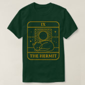The Hermit Funny Cat Tシャツ (デザイン正面)