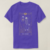 The Hermit IX Tarot Card Tシャツ (デザイン正面)