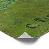 The Hermitage at Pontoise  Camille Pissarro   ポスター (角)