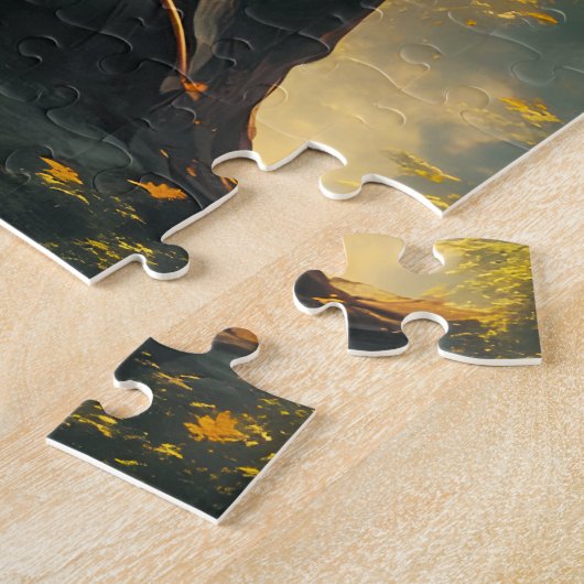 The Hermit's Shan Shui ジグソーパズル (側面)