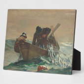 The Herring net, 1885 (キャンバス上の油) フォトプラーク (側面)