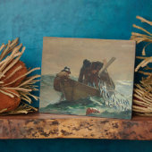 The Herring net, 1885 (キャンバス上の油) フォトプラーク (側面)