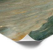 The Herring net, 1885 (キャンバス上の油) ポスター (コーナー)