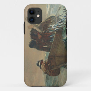 The Herring net, 1885 (キャンバス上の油) iPhone 11 ケース